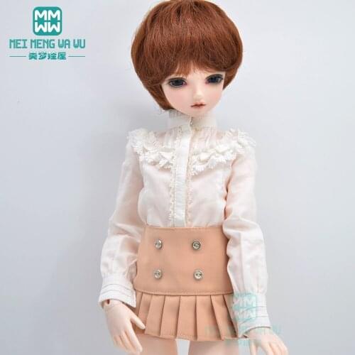 BJD doll clothes fits 40-62cm 1/4 1/3 MSD SD fashion British style mini skirt