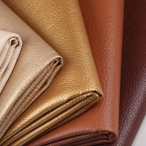 Self Adhesion Litchi Faux Synthetic Leather Patches Big Size Multicolor Sofa Hole Repair Car Sticker Decoration Waterproof DIY