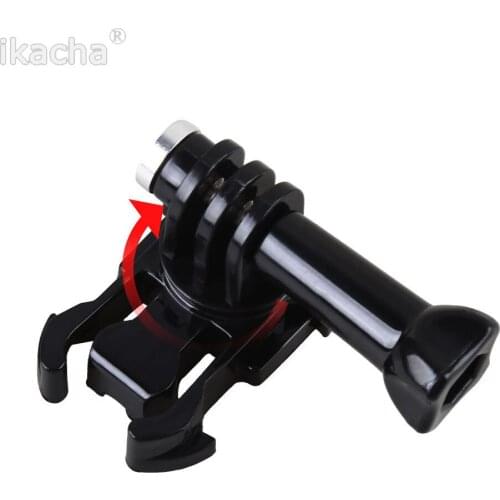 360 Degree Rotate Quick Release Buckle Vertical Swivel Mount for GoPro Hero 3+ for SJCAM for Xiaomi Yi Camera