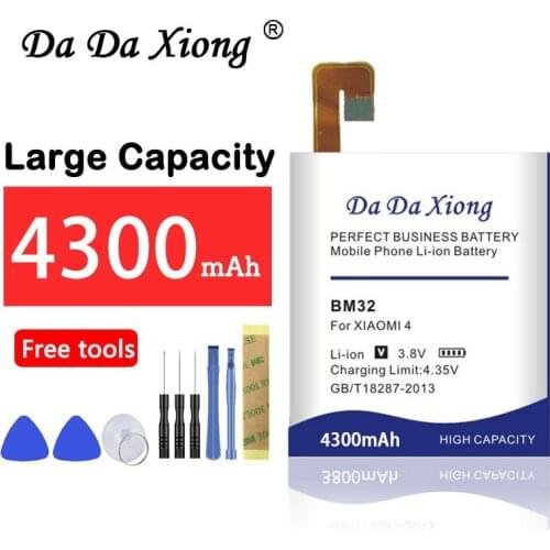 High Quality 4300mAh BM32 Battery for Xiaomi 4 M4 Mi4 Xiao Mi 4