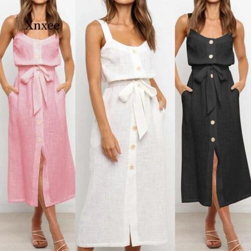 Xnxee Loose Summer Dresses
