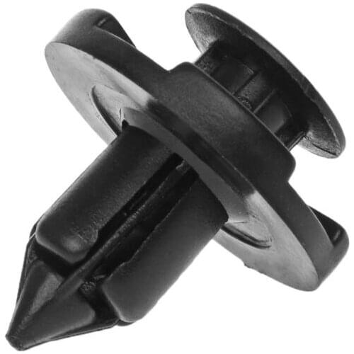 10pcs Nylon Trim Board Panel Retainer Clips Fasteners Black for toyota H8WE