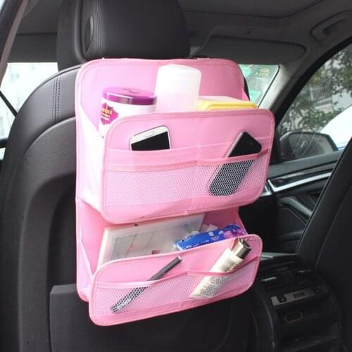 Car Auto Storage Bag Organizer Holder Multi-Pocket Travel Storage Hanging Bag Pocket Storage Bag Vehicle Car Seat Hanging Bag