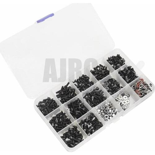 Screws Box Set for 1/10 HSP Traxxas TRX-4 TRX-6 Tamiya CFX MST HPI Kyosho D90 Scx10 AXIAL D110 Remote Control RC Car Parts