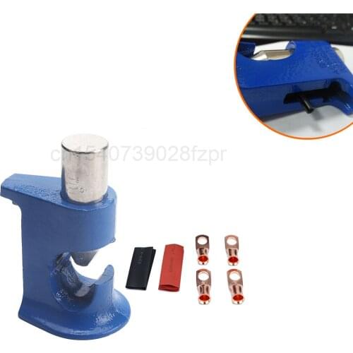 Multi Specification Combined Manual Crimping Pliers Blue Drop Weight Crimping Tool Pliers With Red Copper American Standard