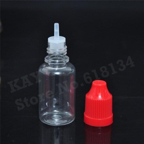 Wholesale 2500pcs PET 15ML Plastic Dropper Bottles With Childproof Cap With Long Thin Tip,Plastic bottles