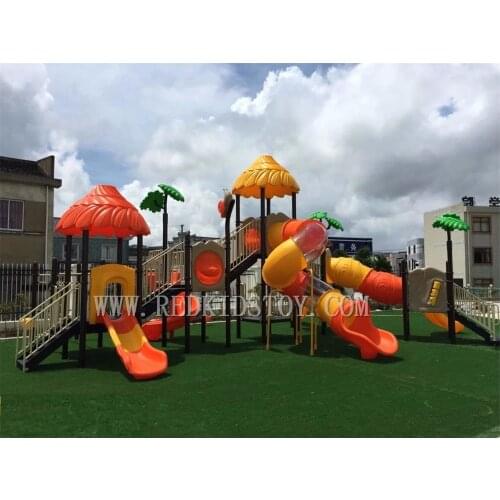 Shipped to Lithuania Anti-UV Safe Large Outdoor Play Slide for Children 20 Years' Manufacturer HZ-08101