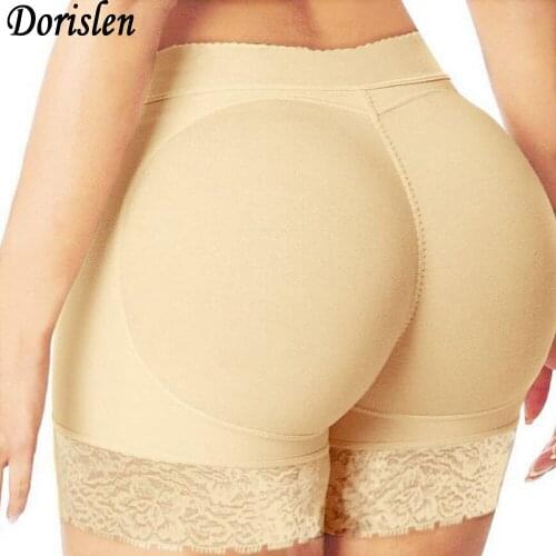 Dorislen Panty Shaper Sexy Boyshort Panties Woman Fake Ass Hip Enhancer Underwear Breathable Buttock Control Panty
