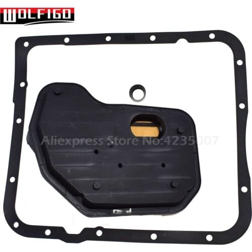 WOLFIGO New For 4L60E 4L65E For Chevrolet For BUICK For GMC For Hummer Transmission Filter Pan Gasket Kit 24208148,24208465
