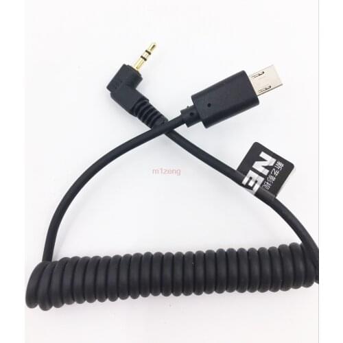 2.5/3.5mm Shutter Release Connecting cable cord for sony a7 a7ii a7r a7s a9 a58 a6300 a6500 rx1r rx10 rx100 hx300 camera
