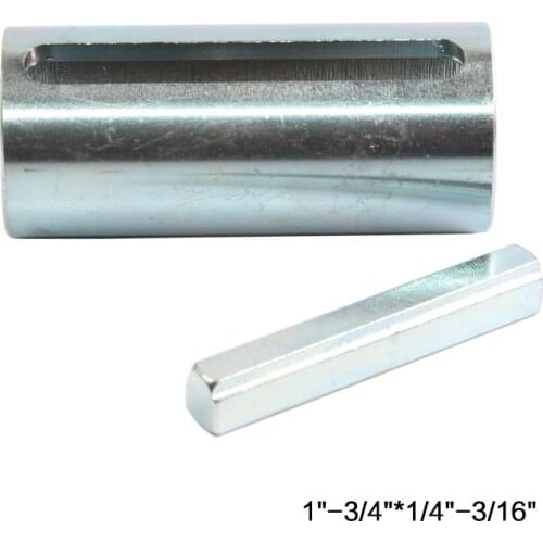 3/4" to 1" inch w/Step Key Gas Engine Pulley Crank Shaft Sleeve Adapter Predator