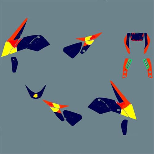 3M Personalised Motorcycle Graphics Background Stickers DECALS For KTM DUKE 690 2019 2018 2017 2016 2015 2014 2013 2012 DUKE690