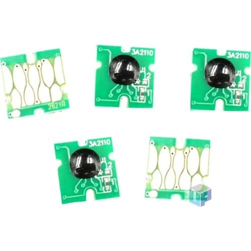 CISSPLAZA 5pcs T2621 ARC chip compatible For EPSON XP-610 XP-615 XP-710 XP-810 XP600 XP800 XP700 XP605 XP520 XP620 XP625