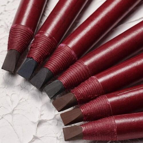 Eyebrow Pencil Professional Makeup Chinese Black Brown Enhancers Long-term Eyebrows Brushes Tools Wholesale Makeup Cosmetics