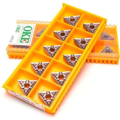 OKE TNMG160404-MF OP1215 OP1315 / TNMG160408-MF OP1215 OP1315 / TNMG160412-MF OP1215 OP1315 CNC carbide inserts 10PCS/BOX
