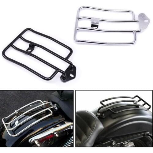 Motorcycle Solo Seat Rear Luggage Rack Support Shelf For Harley XL Sportsters 48 883 XL1200 2004-2018