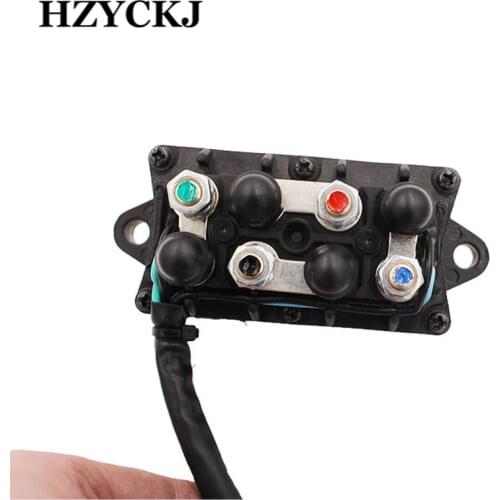12V Trim Tilt Relay 6H1-81950-00-00 for Yamaha Outboard 30 40 50 60 70 80 90 HP 1992-2006 Boat Motor Power Trim Tilt Relay