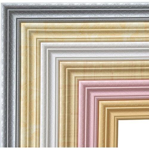 2.3 Meter PVC Self-adhesive Waterproof Border Wall Sticker Top Corner Line Wall Edge Strip Sticker Tiles Skirting Line Decals