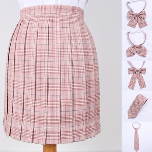 School Dresses Japanese Korean Version Short Skirts Girl Pleated Half Skirt School Uniform Cosplay Mini Sailor Suit Short Skirts