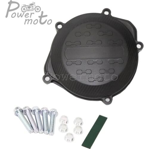 ABS Motorcycle Engine Guard Dirt Bike Clutch Cover Protector Case Black For Honda CRF 450R CRF450R 2009-2016