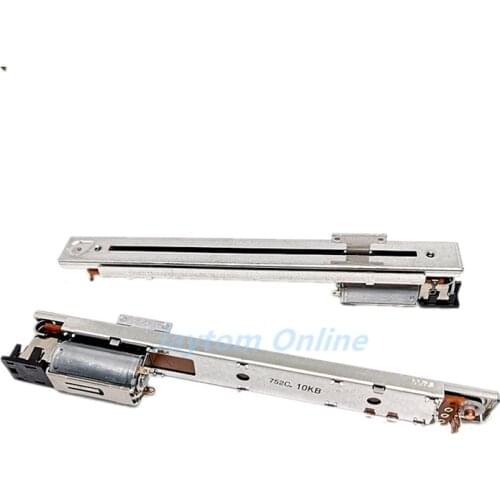 1PC Mixer Reverb Electric Fader 128mm Slide potentiometer B10K Resistance RSA0N11M9A0K Slide Motor Drive Potentiometer