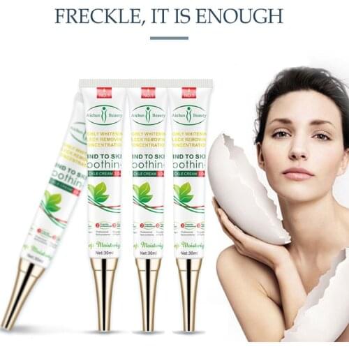 4pcs Remove Freckle Face Cream Effective Whitening Remove Melasma Acne Spot Pigment Melanin Dark Spots Pigmentation Skin Care