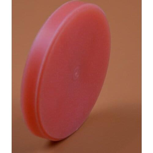 8pcs/lot 98*14mm Pink color Dental PMMA blocks dental PMMA Acrylic Milling Blocks Pink Shade for Dental Temporary Crown