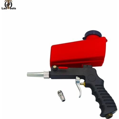 90psi Portable Gravity Sandblasting Gun Pneumatic Small Sand Blasting Machine Adjustable Pneumatic Sandblasting Set
