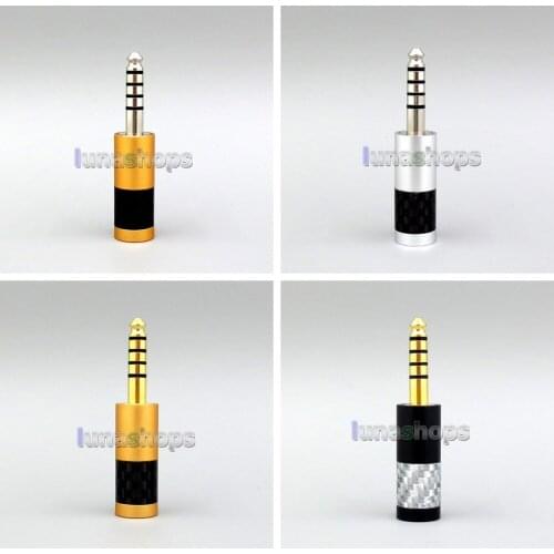 LN006270 Gold Rhodium Plated 4.4mm Earphone Adapter For Sony PHA-2A TA-ZH1ES NW-WM1Z NW-WM1A AMP Player