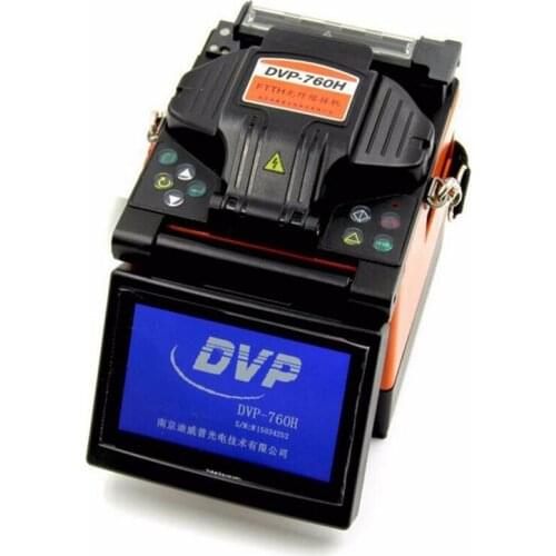 Fiber Fusion splicing machine DVP-760H Alignment ARC Multi-function Single core Multi-language Welding Machine