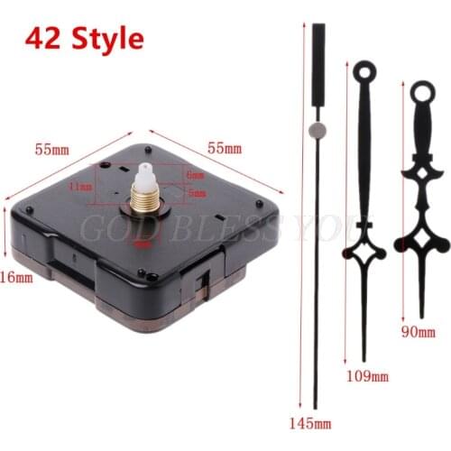 Mute DIY Clock Quartz Watch Clock Mechanism Battery Wall Clock Movement Mechanism Parts Repair Replacement Essential Accessories