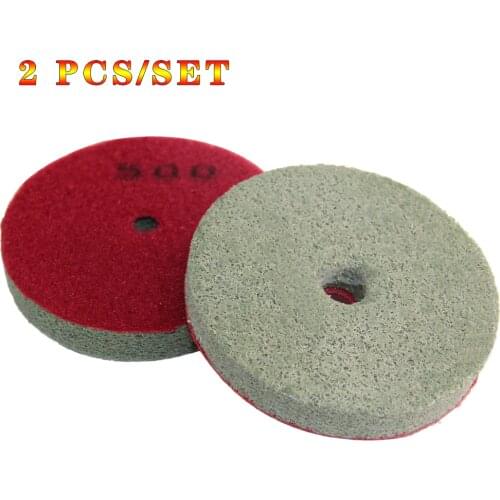 100mm Sponge Granite 4 Inch Sponge Diamond Polishing Pad For for Marble Artificial Stone