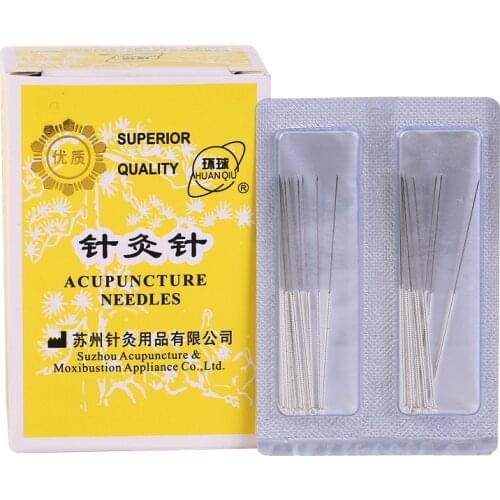 200pcs/box non-disposable acupuncture needles reusable silver surface acupuncture needle Genuine massage
