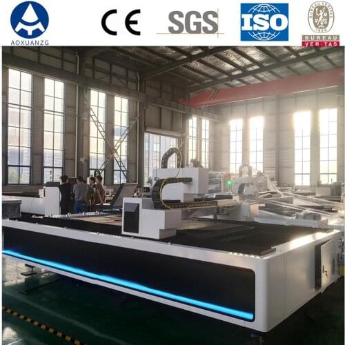 Square Pipe Fiber Laser Cutting Machine for Stainless Steel Tube