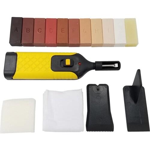 15pcs Wood Furniture Repair Kit, Hardwood Laminate Floor Repair Tool, Wood Floor