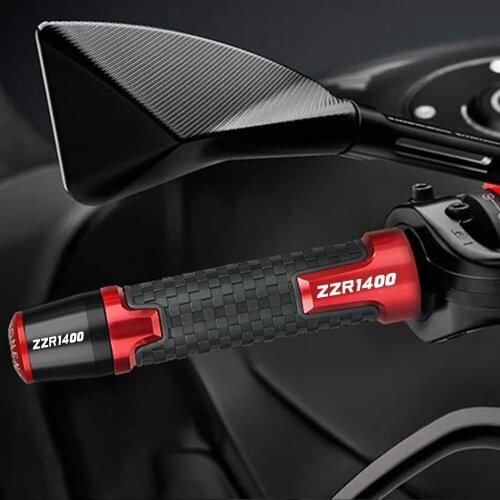 ZX handle bar grip end FOR KAWASAKI ZX1400 ZX14R ZZR1400 ZX 1400 ZX 14R ZZR 1400 2006-2020 2019 Motorcycle accessories handlebar