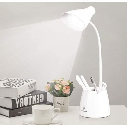 Desk Lamps Table Lamp Rechargeable LED Desk Lamp LED Study Student Office Table Top Lanterns For Reading Office Table Led