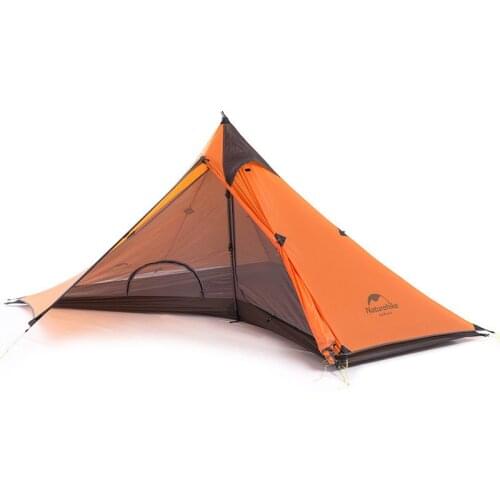 【New store 】 Minaret Hiking Tent Ultra-light Camping Tents For One Person With Mat NH17T030-L Naturehik