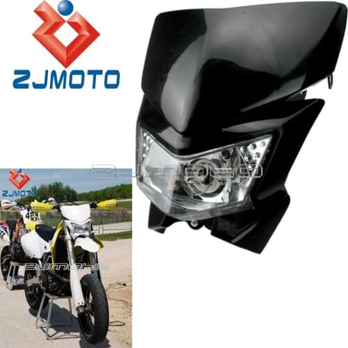 Dirt Bike Off Road Motorcycle Universal Motocross Headlight Headlight Fairing For KX KLX XR CRF WR YZ RMZ KXF DTR DR DRZ 250