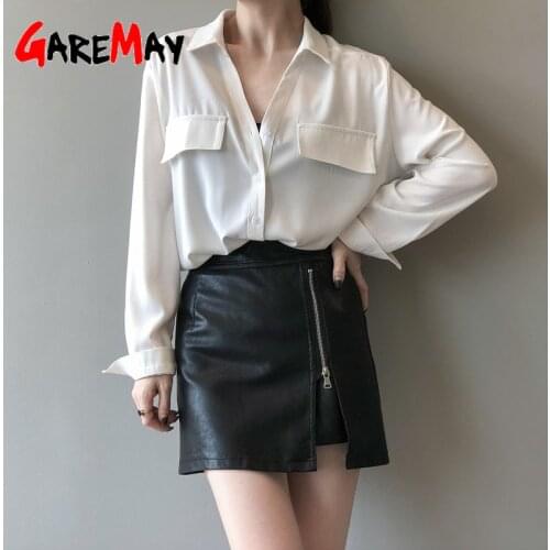 High Quality Womens Blouse 2021 Girls Autumn Fashion Elegant Shirts for Women Classic Loose Long Sleeve Khaki Shirt Tops Mujer