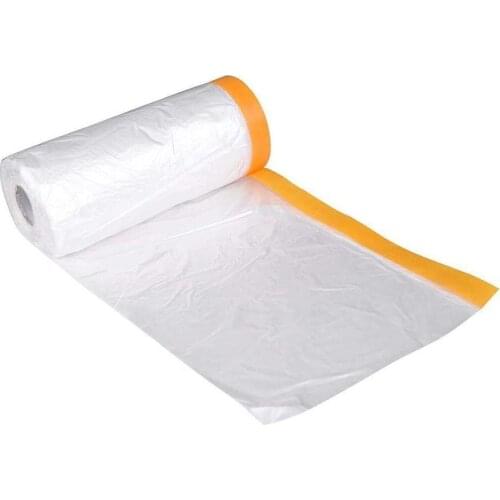 Car Paint Protective Film Home Clear Paint Plastic Protective Cover Sheet Roll Protection Products Environmental Film Maski J2G2