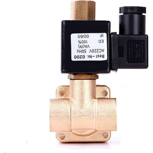 1/2" Normally Open Brass High Pressure 0955 Solenoid Valve 110V 24V 12V 24v
