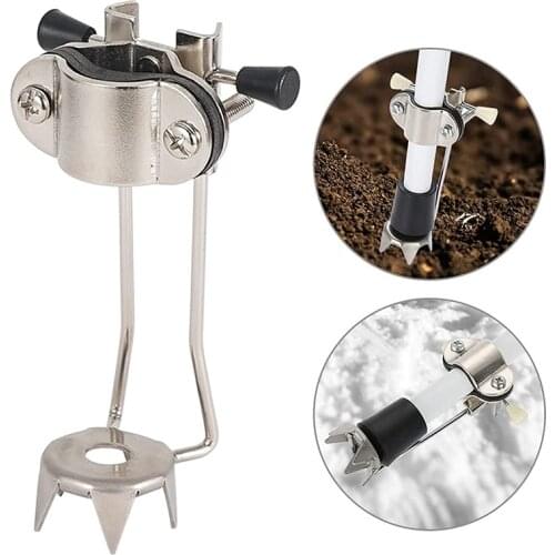 1PC Walking Claw Crampon Stick Ice Claw Trekking Pole Cane Tips Outdoor Climbing Ice Snow Non Slip Winter Hiking Grip Crutches