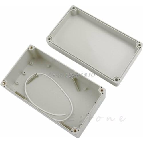 158x90x60mm Waterproof Plastic Electronic Project Box Enclosure Cover CASE Whosale&Dropship