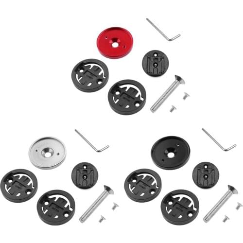 Bike Computer Holder Stopwatch Mount Bracket Stem Top Cap Suitable for Garmin Edge / Bryton Rider / CatEye Bicycle Stopwatch