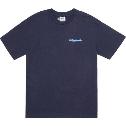 VETEMENTS French Street votements short sleeve T-shirt VTM wittermont 2020 ins casual loose short sleeve T-shirt