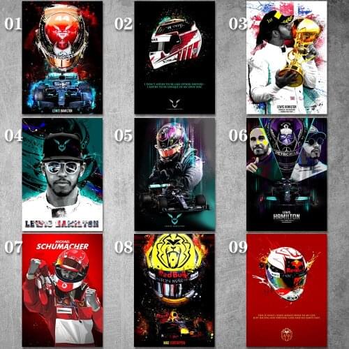 Canvas Painting M Schumacher The legend Posters and Prints Wall Art Picture for Living Room Decor No Frame