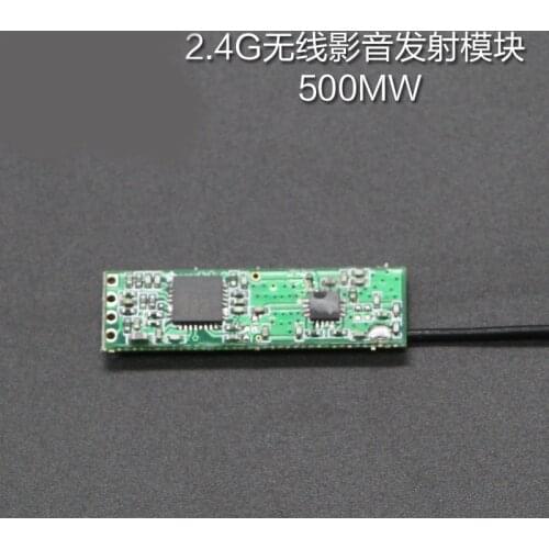 2.4G 500mw wireless video transmitter module for CCTV camera