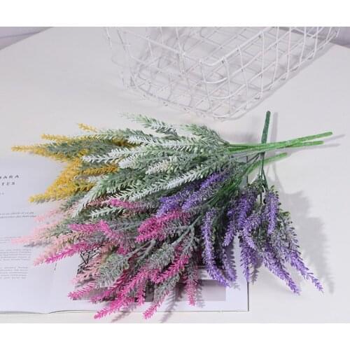 Outdoor Residential Project Decorative Flower Simulation Flower Flocking Lavender Fake Flower Decoration Simulation Hyacinth