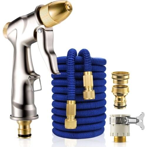 New High-Pressure Metal Water Spray Gun Car Washer Cleaner Garden Hose Water Gun Sprinkler Water Gun For The Garden